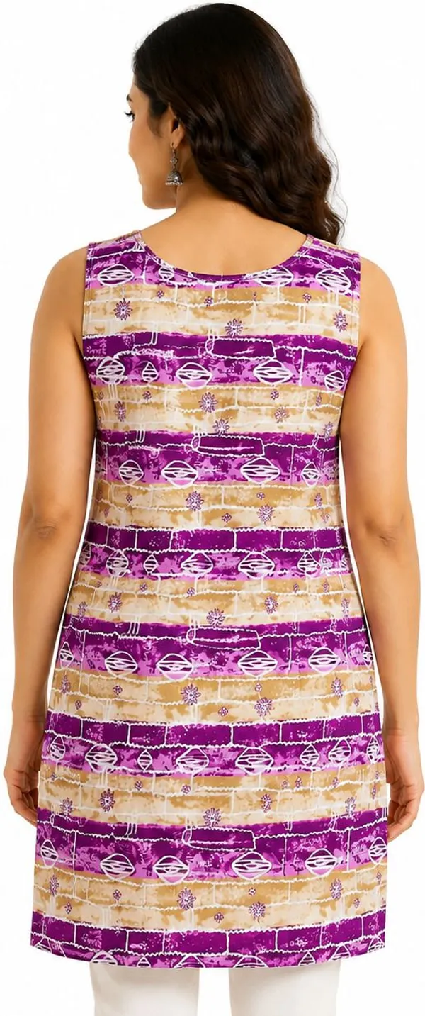 avasthita_Women_Printed\_Striped_Straight_Kurta_(Purple)