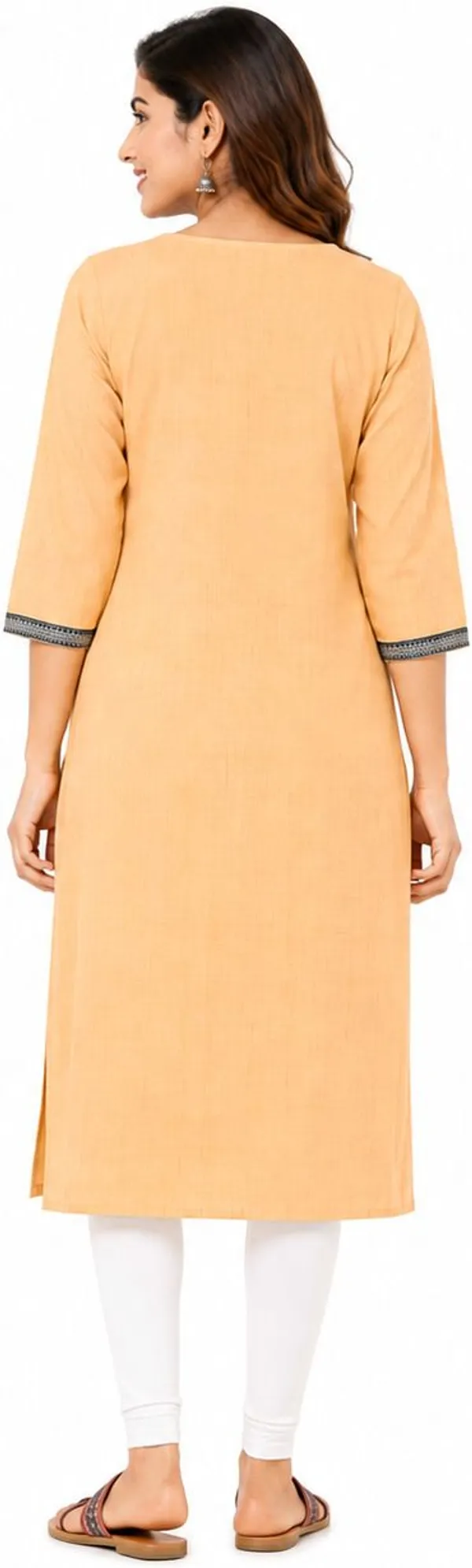 avasthita_Women_Printed\_Floral_Print_Straight_Kurta_(Beige)