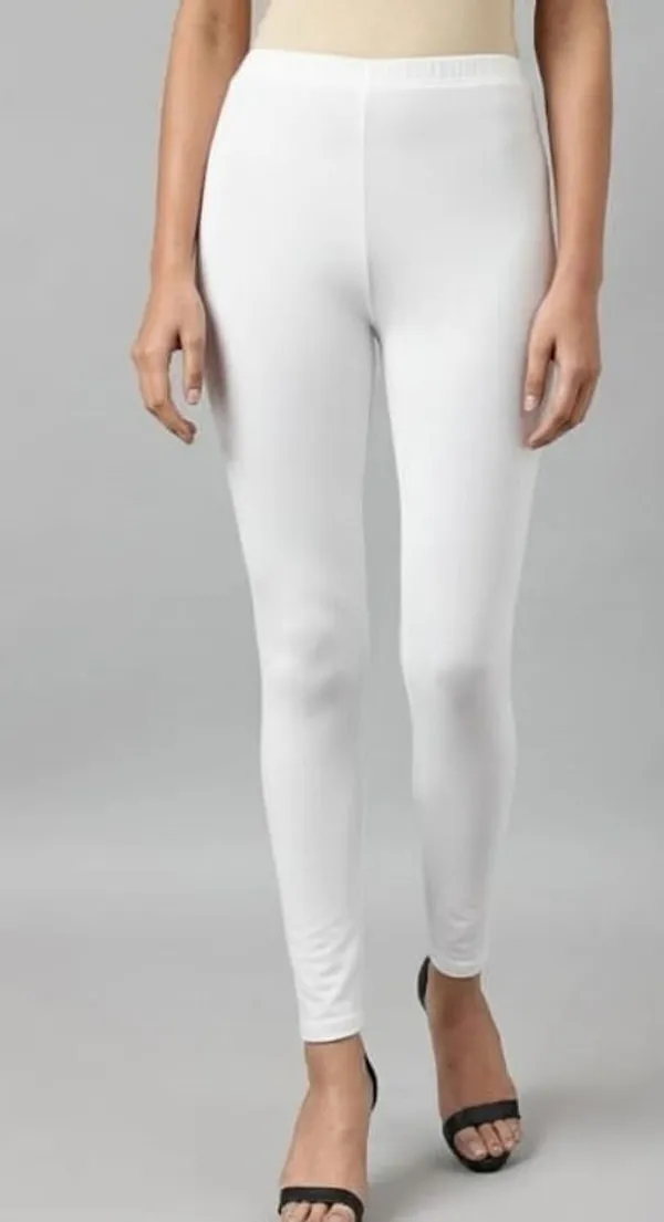 Runvaks_Ankle_Length_Western_Wear_Legging_(White\_Solid)