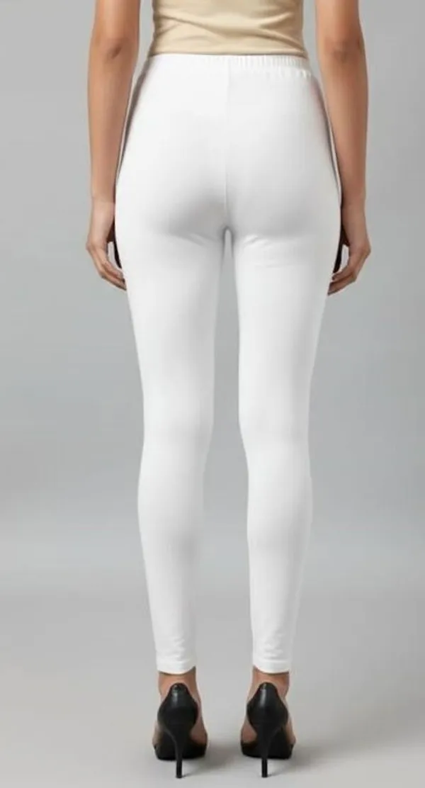 Runvaks_Ankle_Length_Western_Wear_Legging_(White\_Solid)