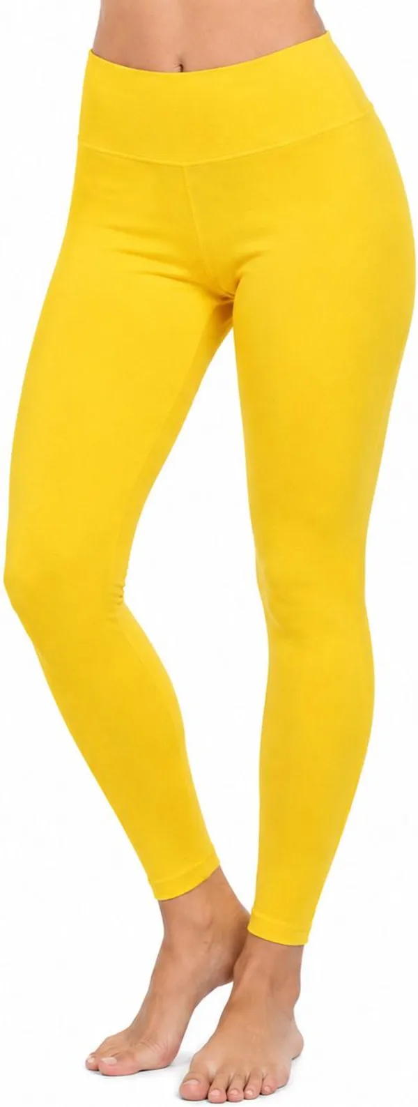 avasthita_Ankle_Length_Western_Wear_Legging_(Yellow)