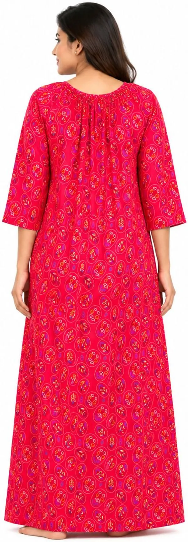 avasthita_Women_Nightdress_(Red)