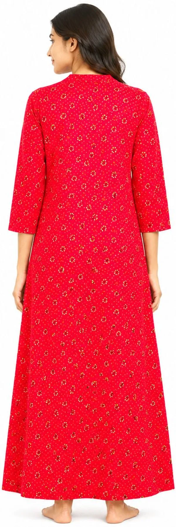 avasthita_Women_Nightdress_(Red)