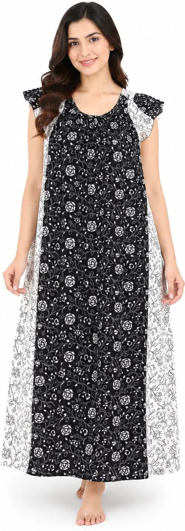 avasthita_Women_Nighty_(Black)