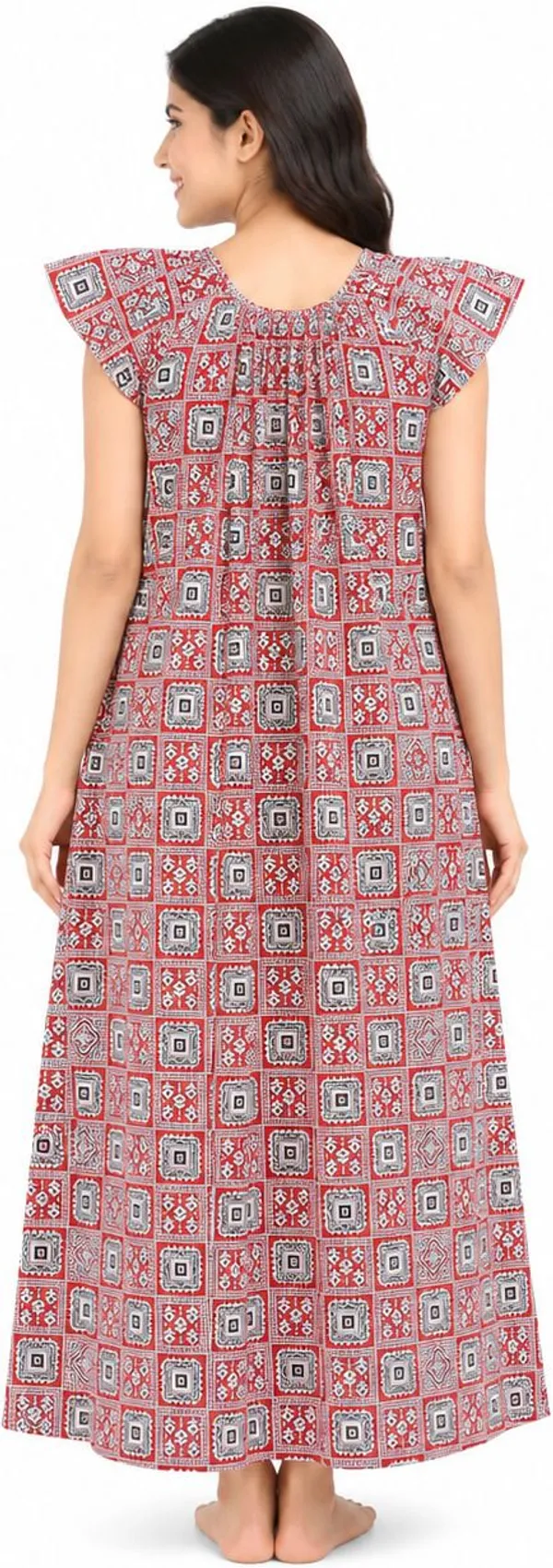 avasthita_Women_Nighty_(Multicolor\_Red)