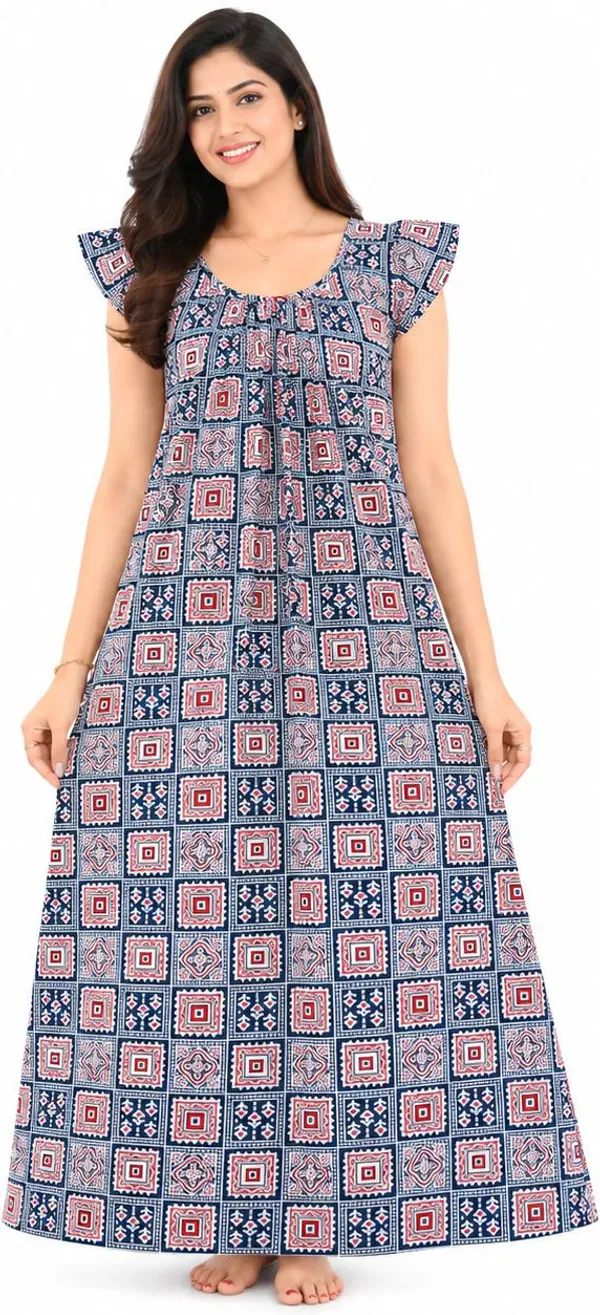 Avasthita_Women_Nighty_(Multicolor\_Blue\_Red\_Grey)