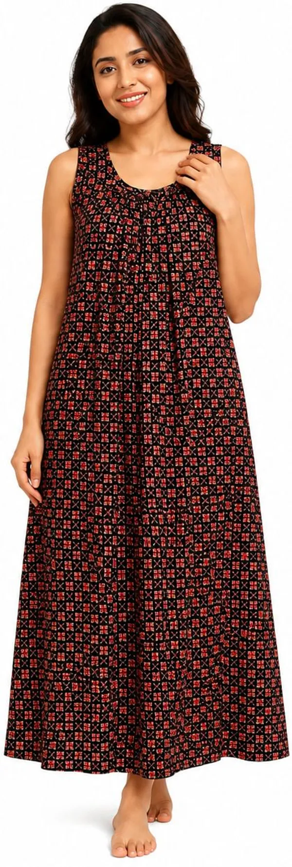 avasthita_Women_Nighty_(Brown))