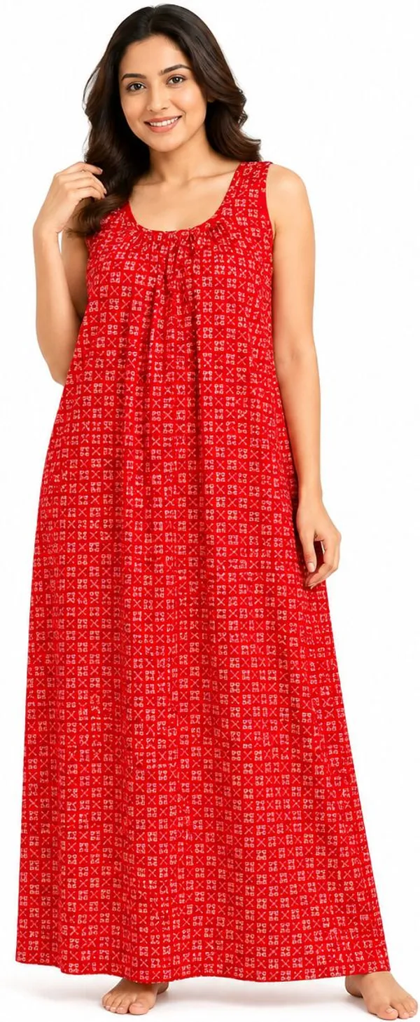 avasthita_Women_Nighty_(Red\_White)