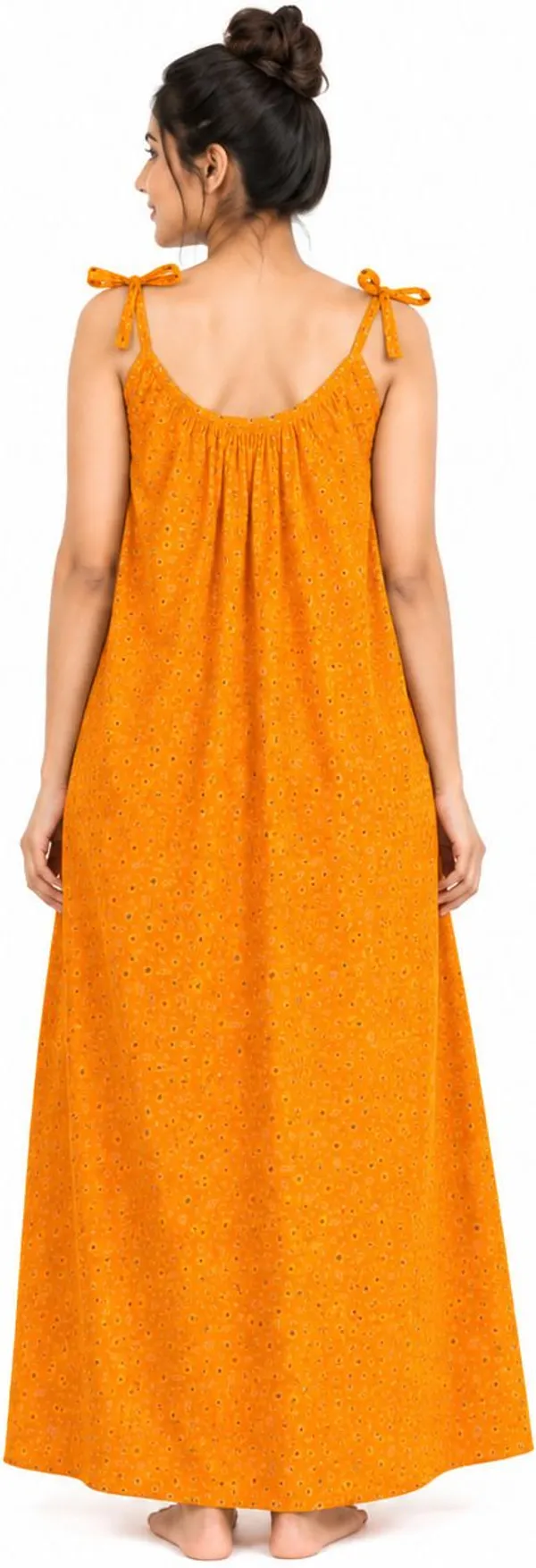 avasthita_Women_Nightdress_(Orange)