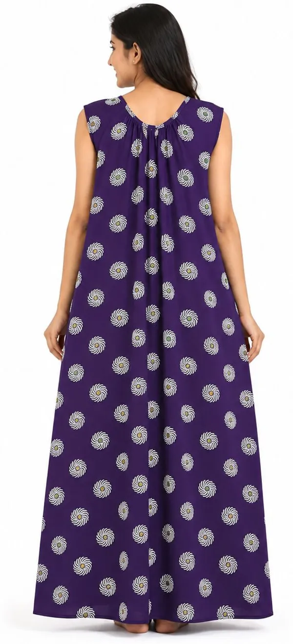 avasthita_Women_Nighty_(Blue)