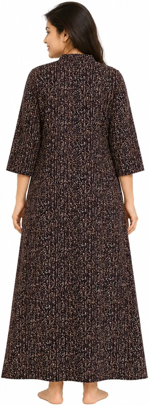 avasthita_Women_Nighty_(Brown)