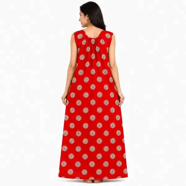avasthita_Women_Nighty_(Red)