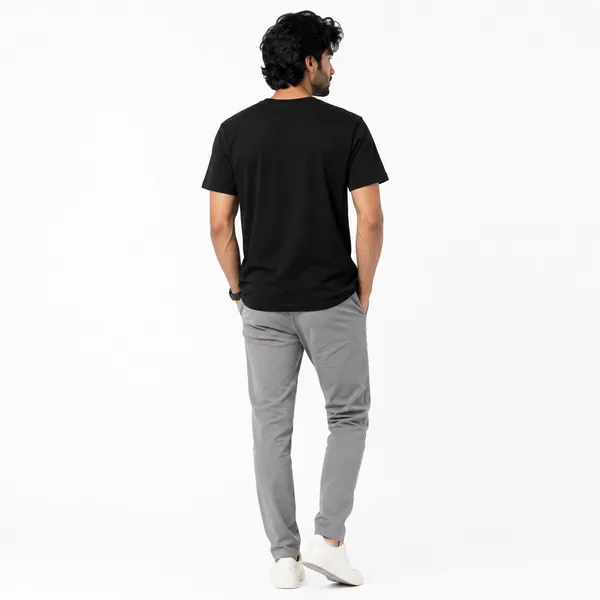 avasthita_Printed\_Graphic_Print_Men_Crew_Neck_Black_T-Shirt
