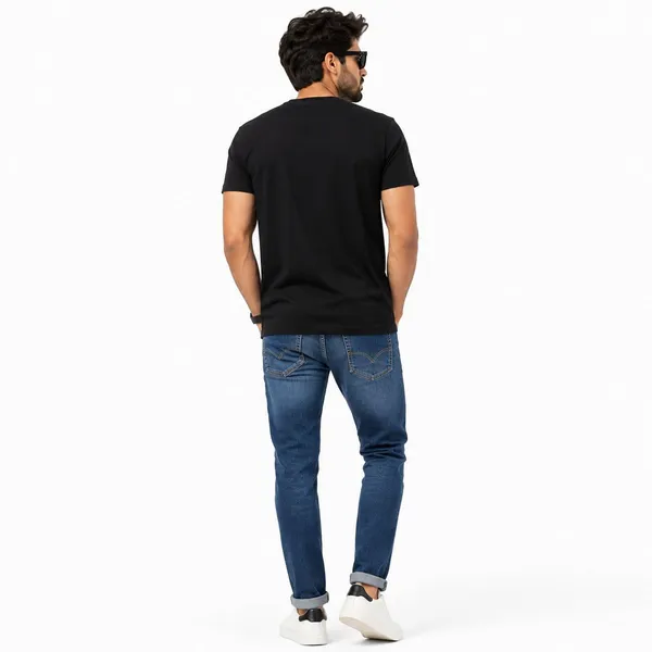 avasthita_Graphic_Print\_Typography\_Solid_Men_Round_Neck_Black\_Red_T-Shirt
