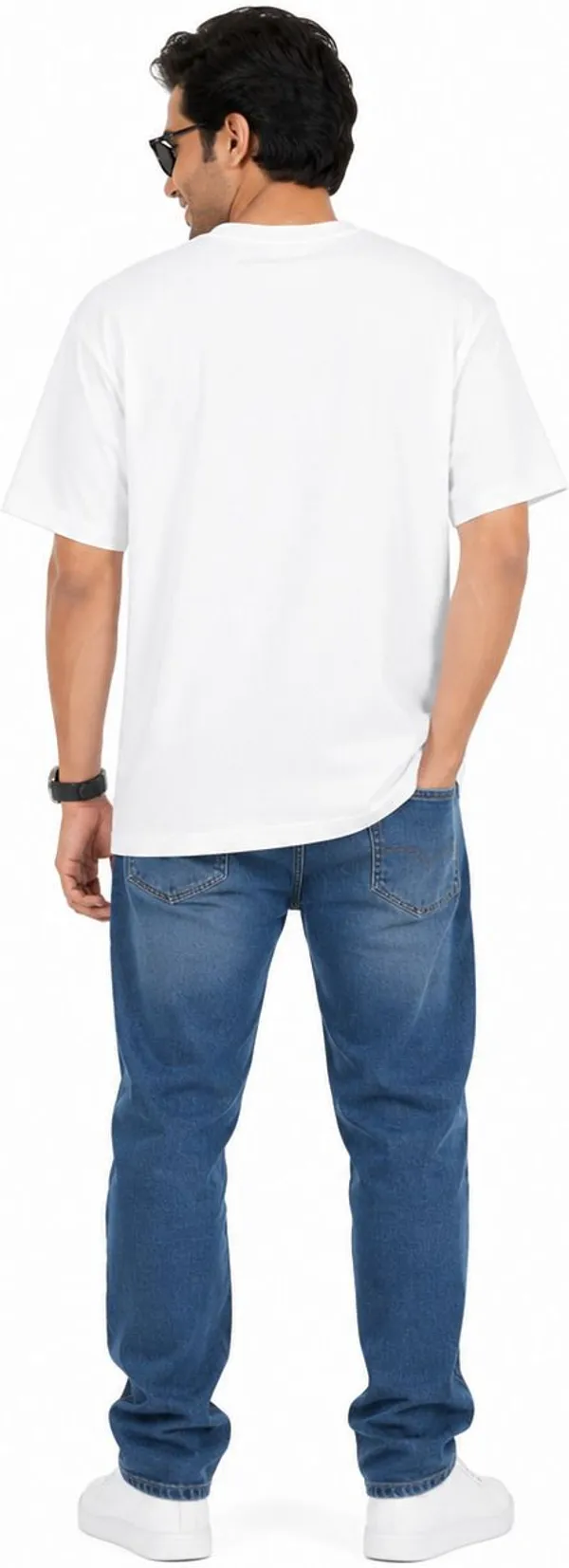 avasthita_Printed\_Graphic_Print_Men_Round_Neck_Multicolor\_White_T-Shirt