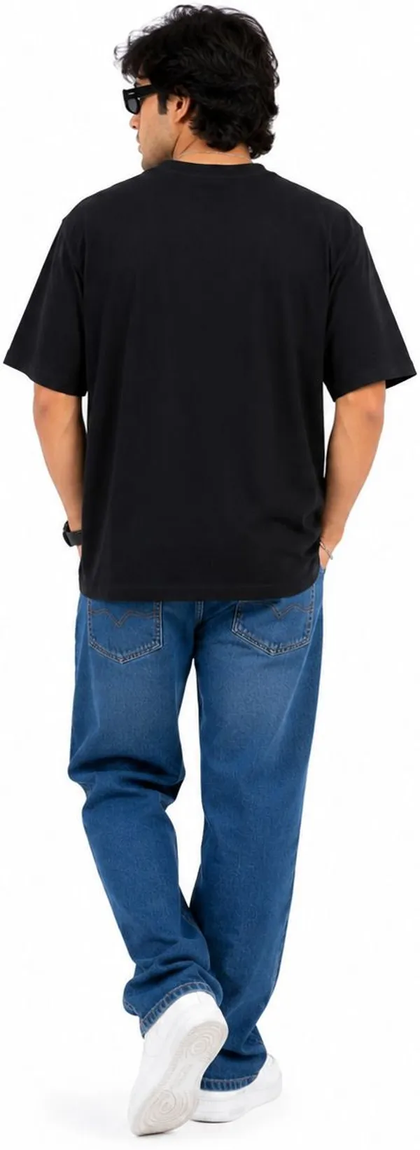avasthita_Printed\_Graphic_Print_Men_Crew_Neck_Black\_Red_T-Shirt