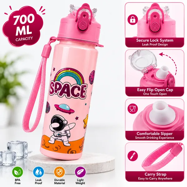 Pink_Space_Print_700_Ml_Kids_Water_Bottle