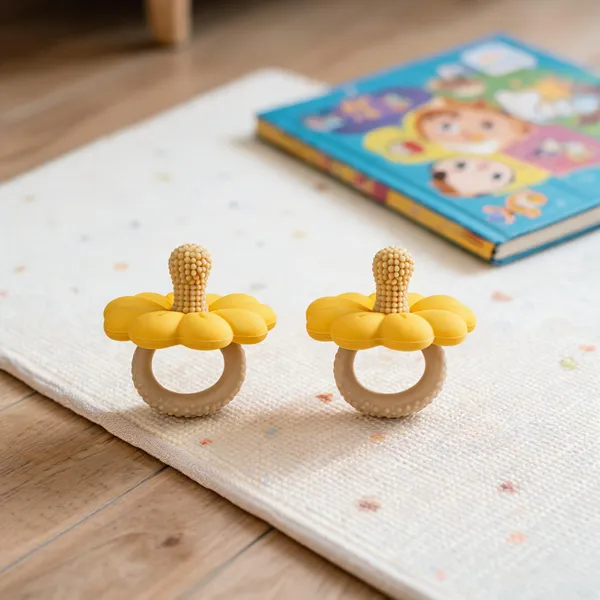 Yellow_Flower_Baby_Teether_Pack_Of_4