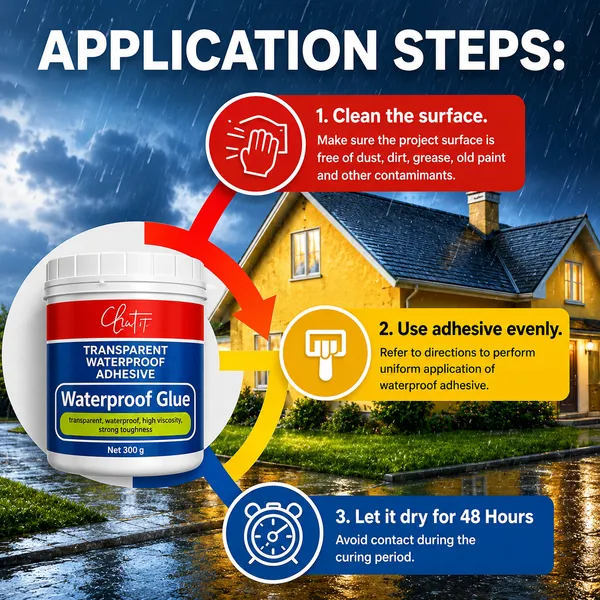 Rylan_Transparent_Waterproof_Adhesive_Glue_300G