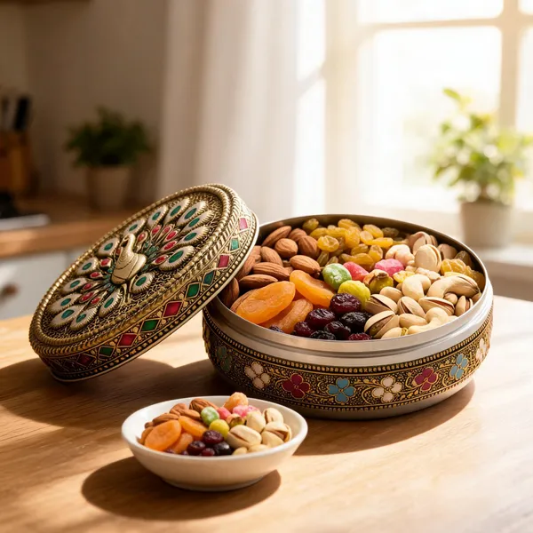 Metal_Traditional_Peacock_Pattern_Dry_Fruit_Box_Pack_Of_3