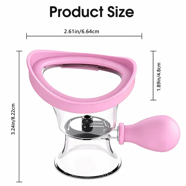 Glass_Manual_Hand_Crank_Food_Chopper