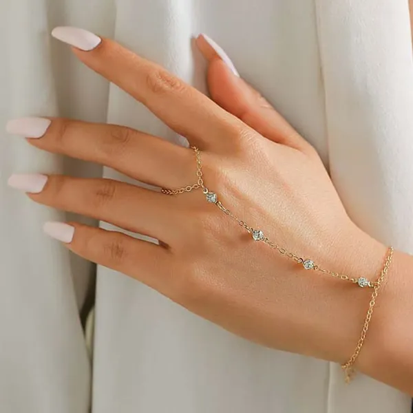 925_silver_22k_gold_plated_Chain_Hand_Harness_Bracelet_for_Women
