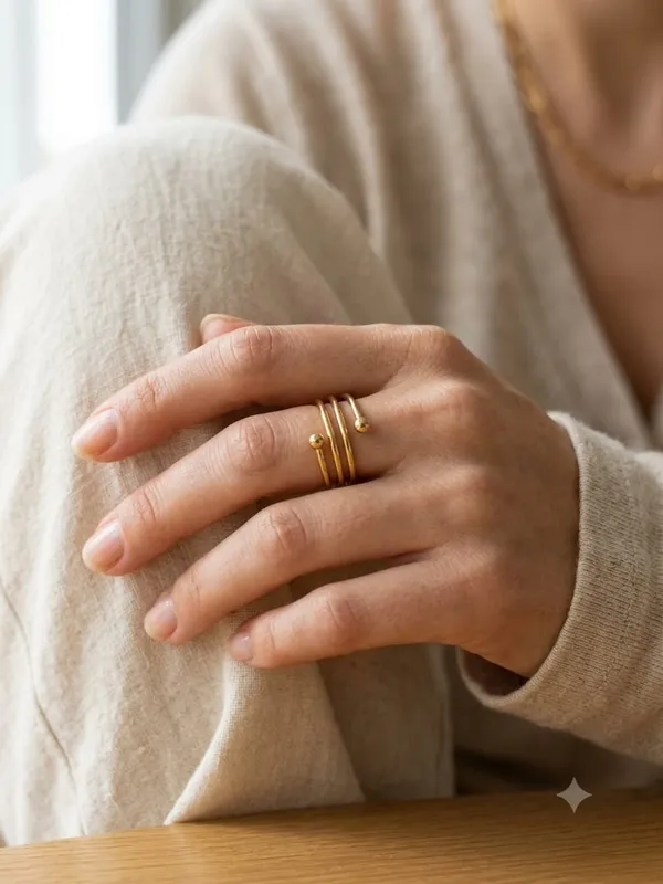 22k_Gold_Plated_925_Sterling_Silver_Spiral_Ring_For_Women