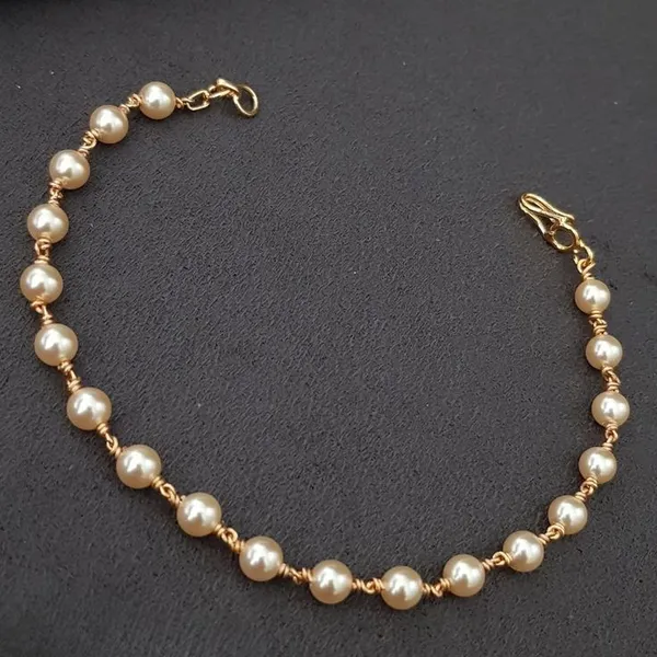 925_silver_22k_gold_plated_Pearl_Beaded_Bracelet_for_Women