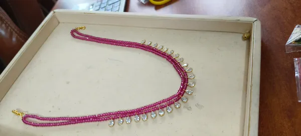 22k_gold_plated_925_sterling_silver_cz_drop_charms_ruby_quartz_beads_necklace