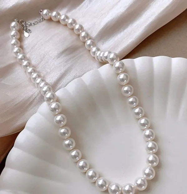 925_sterling_silver_White_Pearl_Necklace_for_Women