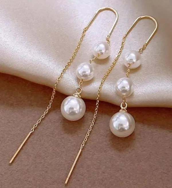 925_silver_Pearl_Threader_Earrings_for_Women