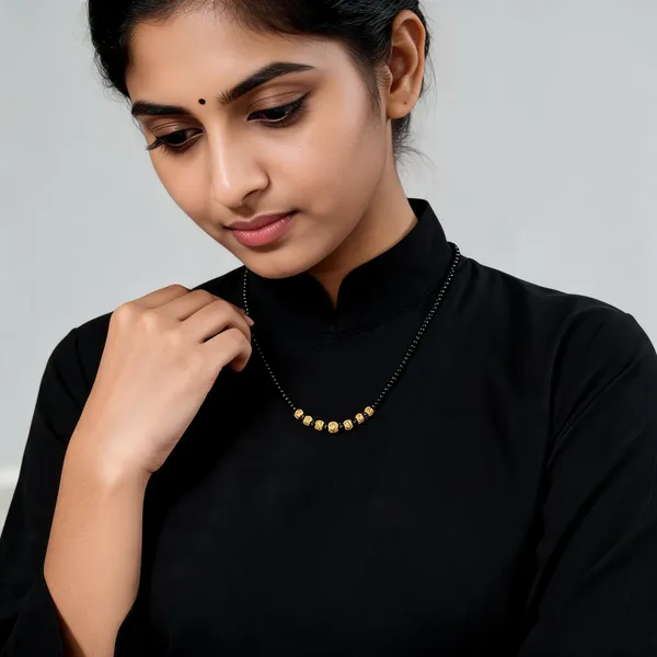 Black_Gold_Beaded_Traditional_Mangalsutra_Necklace_For_Women