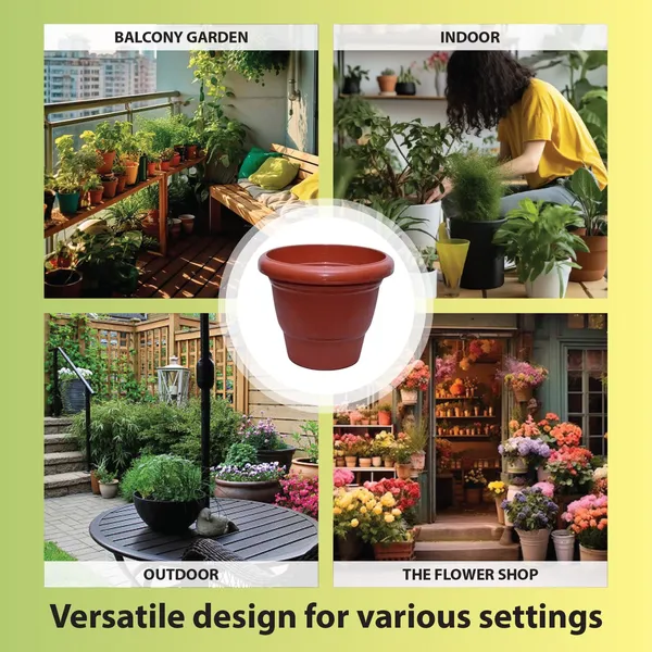 8_Inch_20_Cm_Deluxe_Round_Brown_Planter_Set_Of_12_Uv_Resistant_Lightweight_Plastic_Pots_Default_Title