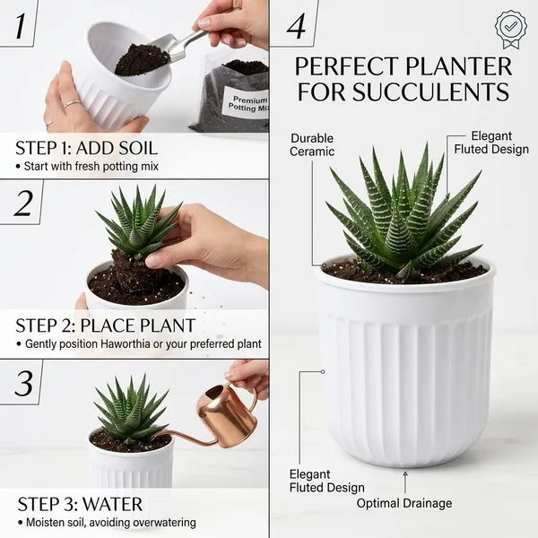 Seoul_Self_Watering_Pots_8_Inch_20_Cm_Set_Of_2_Transparent_Orange