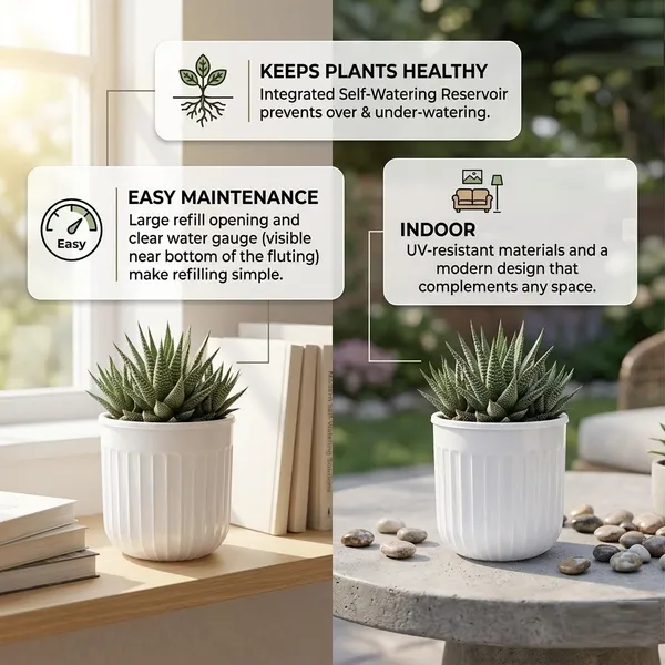 Seoul_Self_Watering_Pots_8_Inch_20_Cm_Set_Of_2_Transparent_Orange