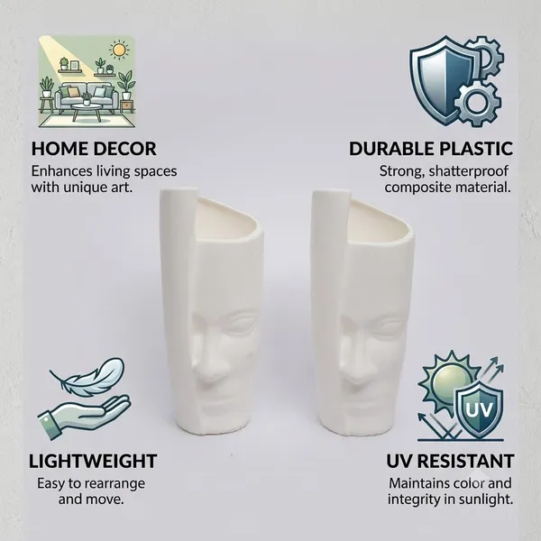 Orbit_Face_Pot_13_Inch_33_Cm_White_Matte_Decorative_Planter_Vase_Set_Of_2_Default_Title