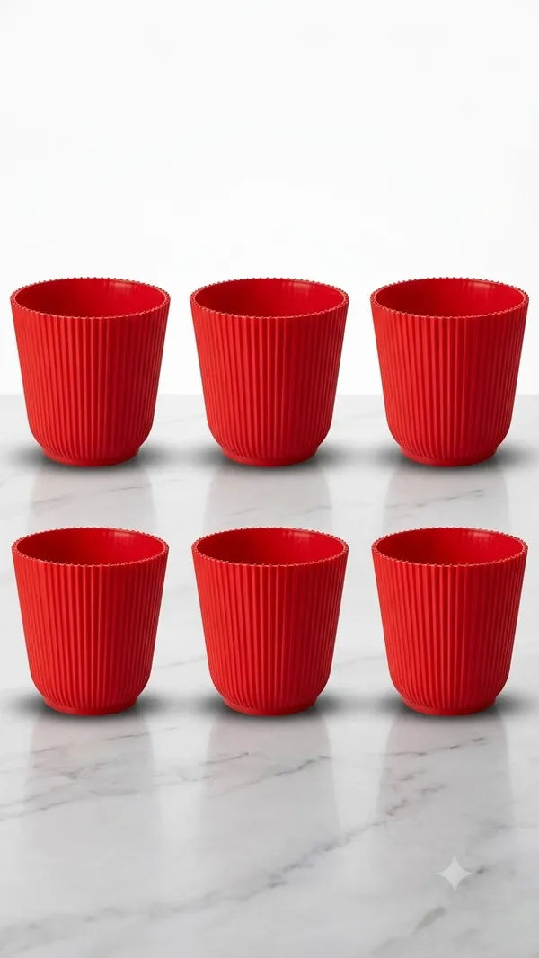 Set_of_6_Red_Plastic_Decorative_Pot_(6_Inch)