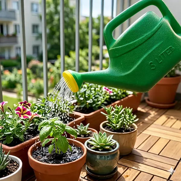 3l_Green_Plastic_Watering_Can_With_Spray_Nozzle_For_Plants_Flowers_Garden_Beds_Default_Title