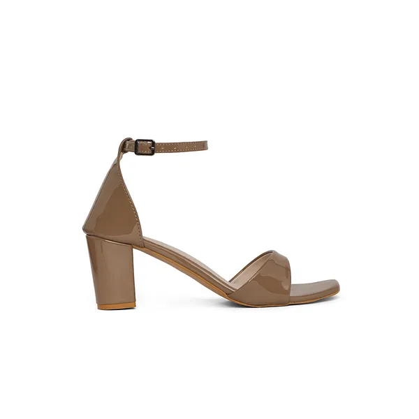 Women's_Open_Toe_Glossy_Single_Strap_Ankle_Buckle_Chunky_Block_Heels