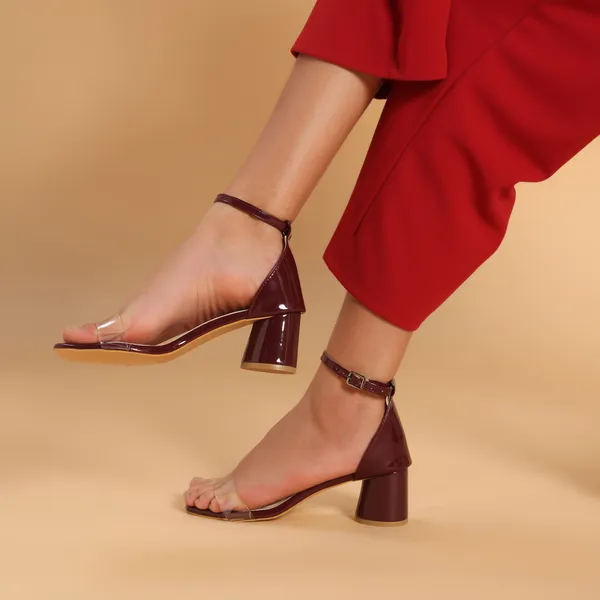 Oriela_Sole_Women's_Open_Toe_Transparent_Strap_Ankle_Buckle_Ovoid_Contour_Heels