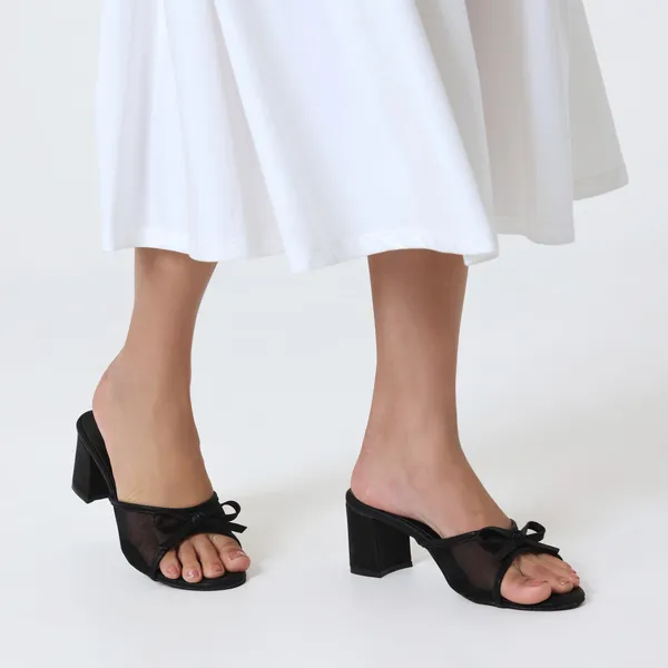 Oriela_Sole_Women's_Open_Toe_Mesh_Casual,_Party_Block_Heels_Mules_(Black)