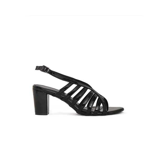 Oriela_Sole_Women's_Open_Toe_Glossy_Multi-Strap_Cage_Ankle_Buckle_Chunky_Block_Heels