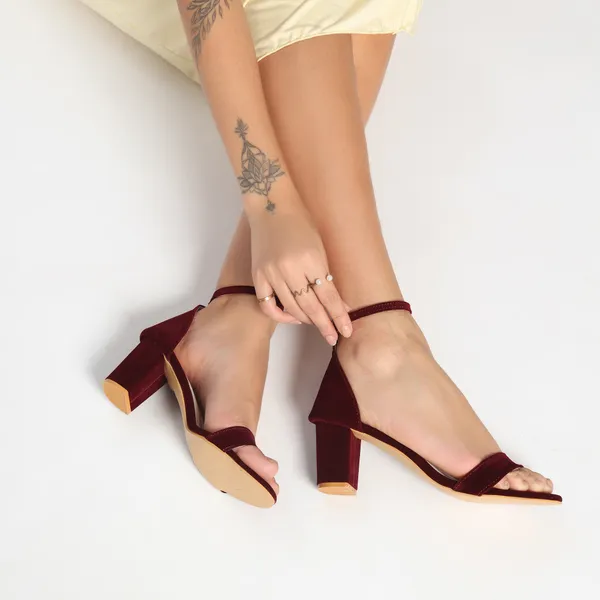 Women's_Open_Toe_Luxe_Velvet_Ankle_Strap_Chunky_Block_Heels