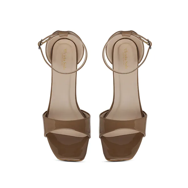 Women's_Open_Toe_Glossy_Single_Strap_Ankle_Buckle_Chunky_Block_Heels