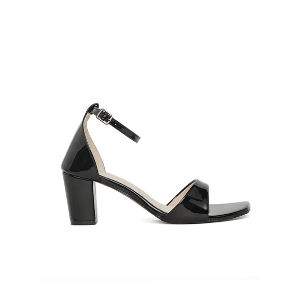 Women's_Open_Toe_Glossy_Single_Strap_Ankle_Buckle_Chunky_Block_Heels