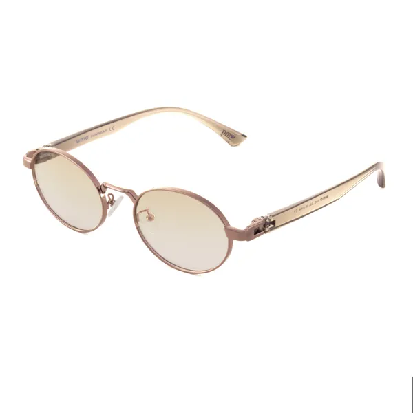 Rose_Gold_Round_Frame_Sunglasses_For_Women
