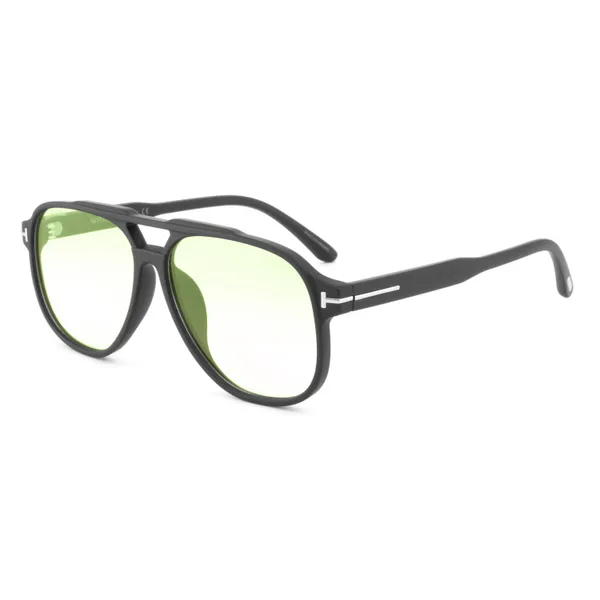 Black_Full_Rim_Green_Lens_Rectangular_Sunglasses_For_Men