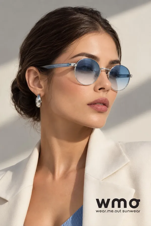 Silver_Round_Gradient_PHOTOCHROMIC_Sunglasses_For_Unisex