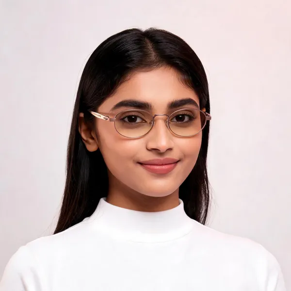 Rose_Gold_Round_Frame_Sunglasses_For_Women