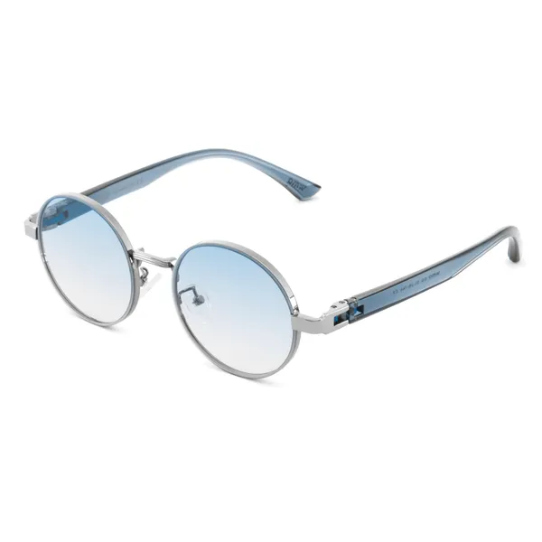 Silver_Round_Gradient_Sunglasses_For_Unisex